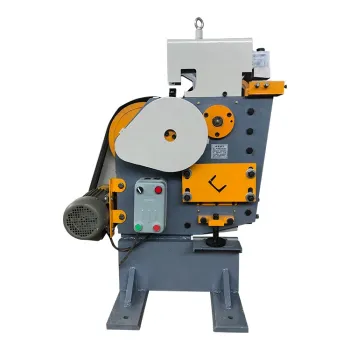Combined punching and shearing machine