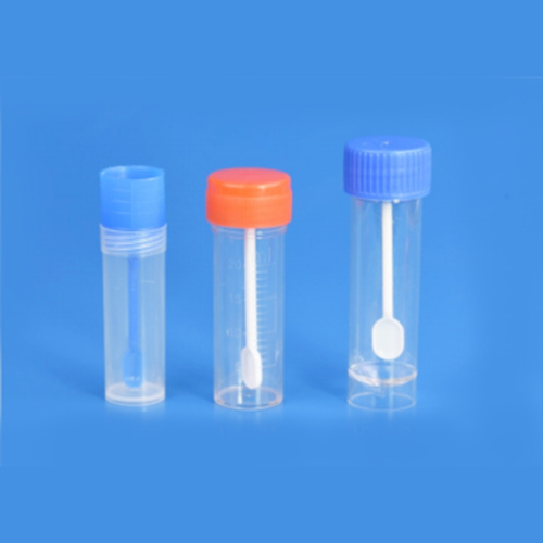 Stool Collection Feces Sample Containers Hospital 20ml 25ml Stool Specimen Feces Container Manufactory