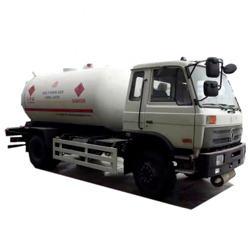 China Cooking Gas Delivery 10m3 5ton mobile LPG Truck for Cylinder Filling