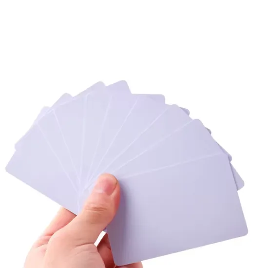 Wholesale Supplier of Customizable White RFID Access Control Cards