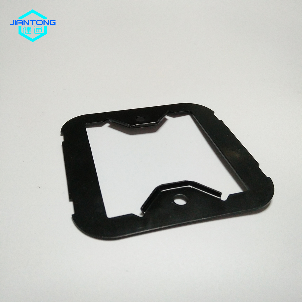 Black Coated Switch Panel Steel Stamped metal sheet