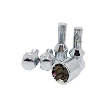 Extended Wheel Bolts Nuts Lugs 35mm Thread M12 x 1.5 for Chrome