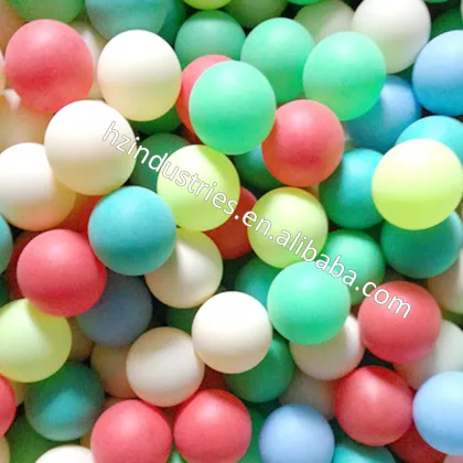 glossy ping pong ball