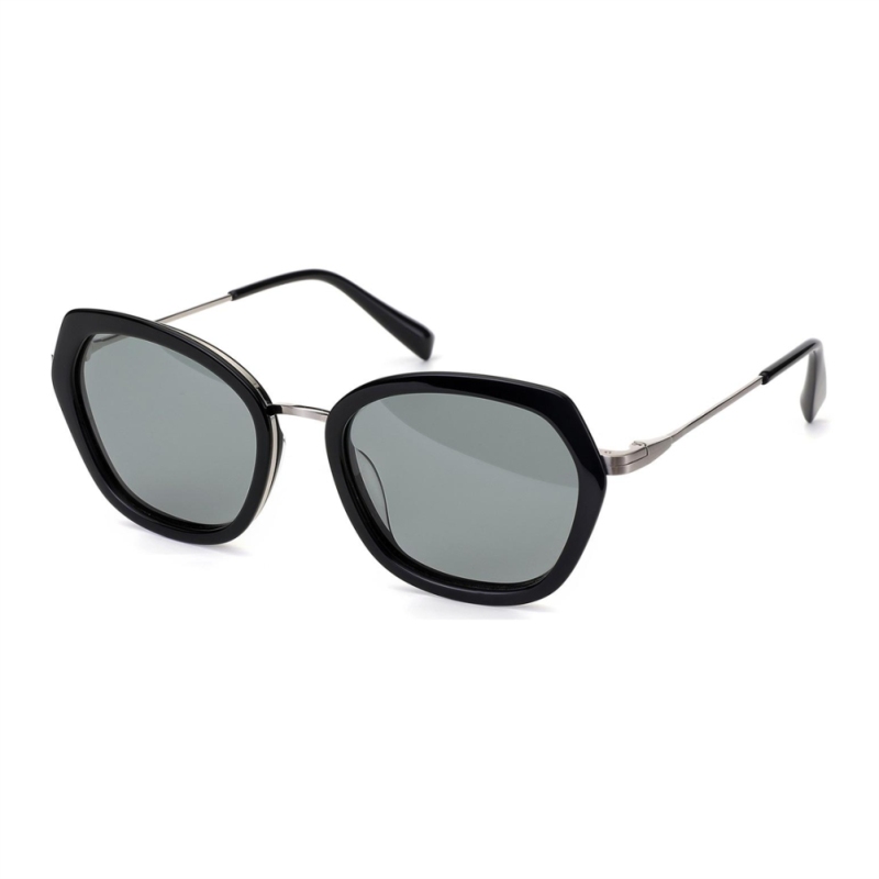 Belieye Female/Male Geometric Sunglasses For Round Face