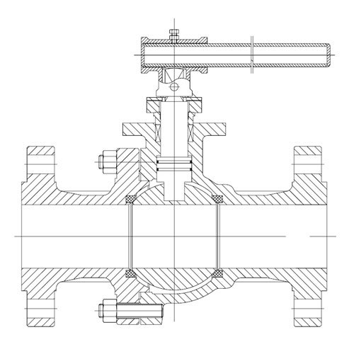 Split Body Floating Ball Valve