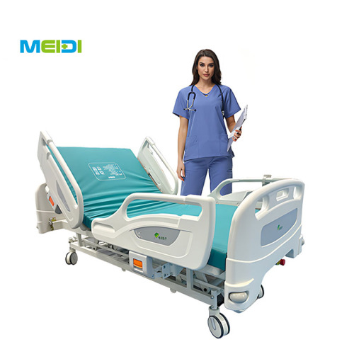 High Quality ICU Electric Medical Hospital Nursing Bed with Mattress