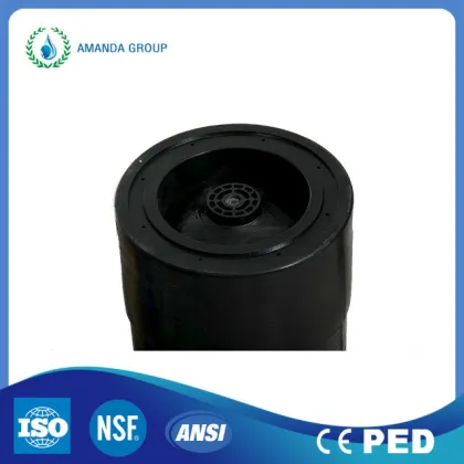 Water Filtration Systems Black Color FRP Water Tank