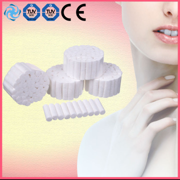 Disposable cotton white fabric dental cotton roll