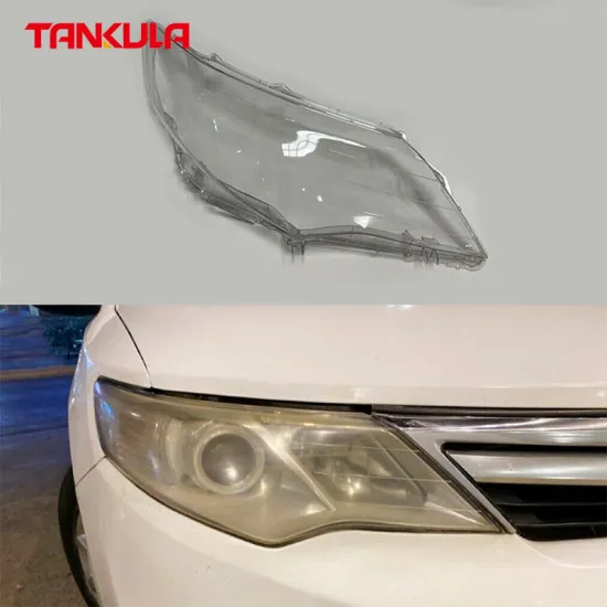 High Quality Car Headlight Glass Lens Cover for Toyota Camry 2010-2012