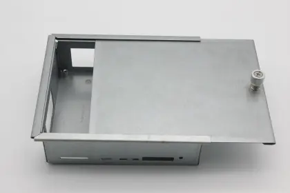 Custom machining Stainless electronics Computer enclosure