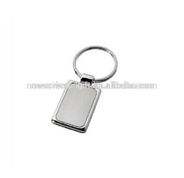 Wholesale Custom blank different shape metal keychains
