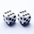 Bescon Dice Professional Precision Dice Round Corner 9/16" (14.3mm) with Random Serial Number, Precision Cut Dice 14.3MM