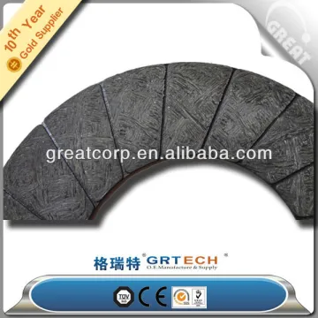 High quality non-asbestos clutch facing materials