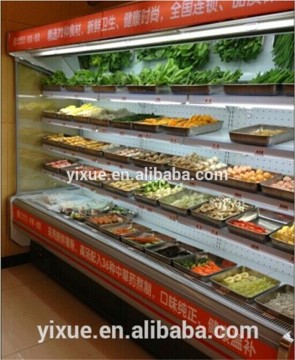 island chiller cabinet for dumpling,samosa,meat,fish, seafood etc.