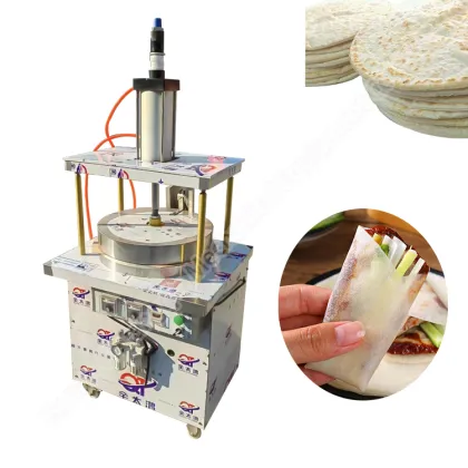 Hydraulic Dough Press Chapati Making Machine | Peking Duck Roll Maker