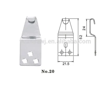 Stainless steel hook lock crescent lock hook