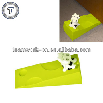 Funny calf rubber decorative door draft stopper