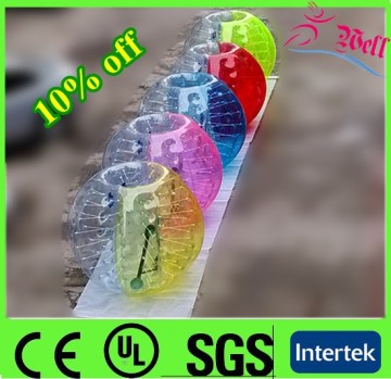 adult size inflatable bubble ball soccer toy ball