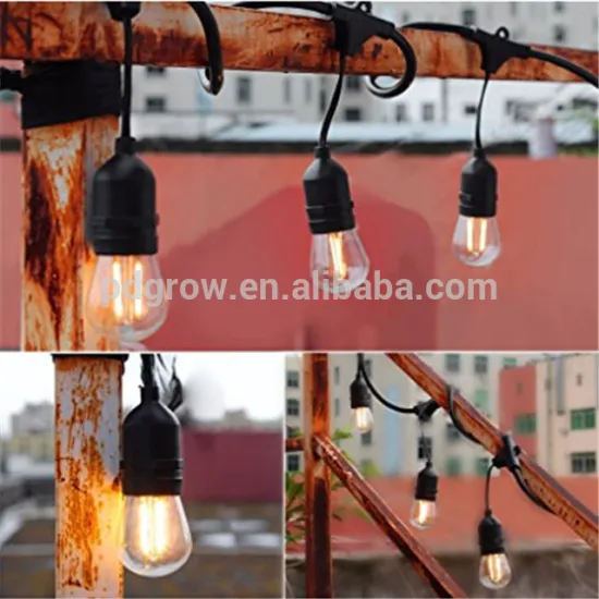 IP65 Waterproof 220V Outdoor Copper Cable E27 LED String Light For Christmas