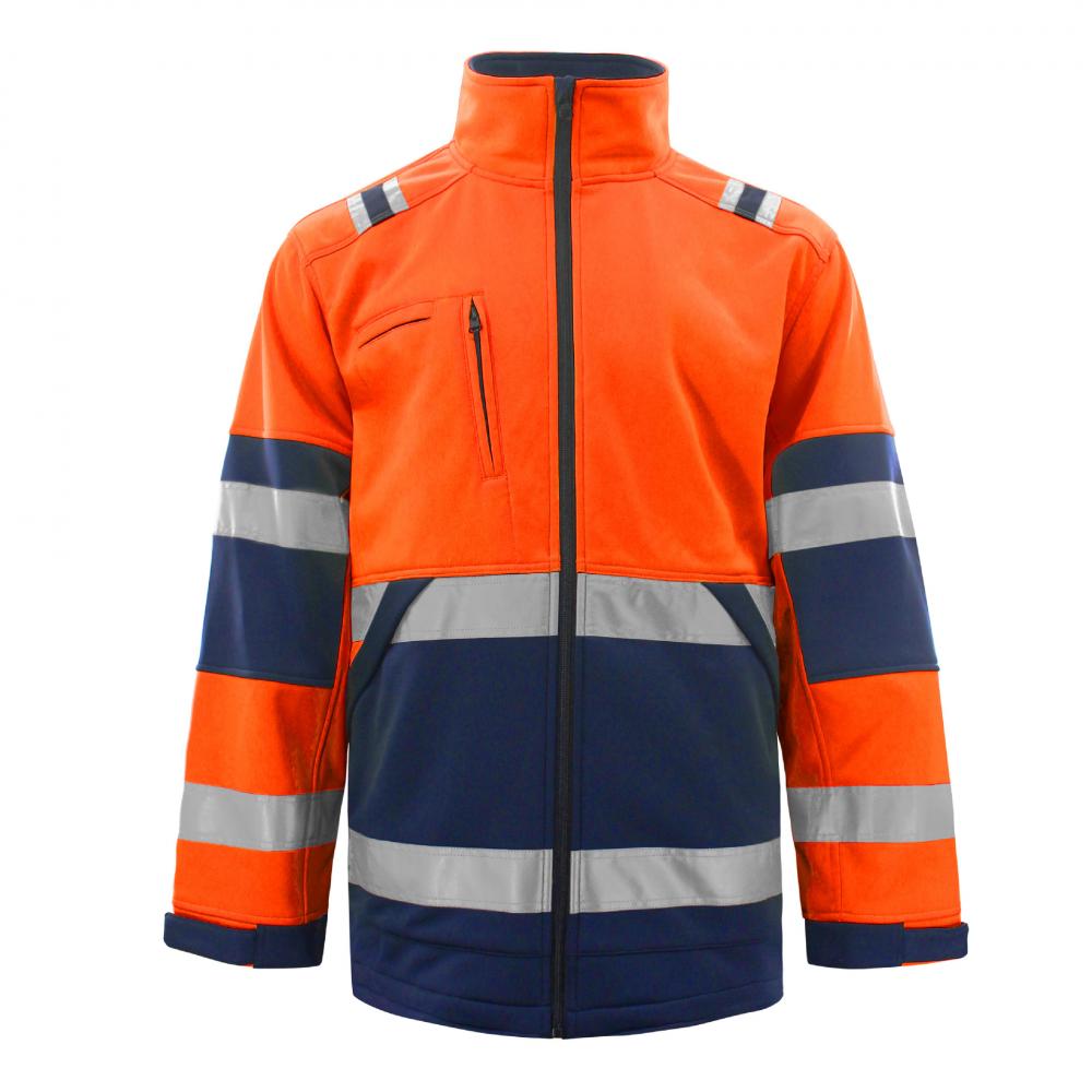 Ansi Hi Vis Jacket Machnamhach Teirmeach Teirmeach Geimhridh