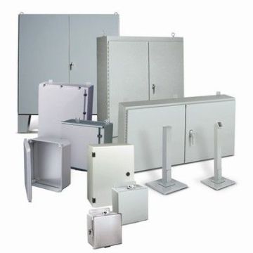 Cnc Machining Metal Electrical Control Cabinet With Locking System