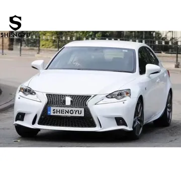 Front Bumper with Grille Accessories for Lexus IS250 2013-2016 to Fit 2021 F-Sport Model