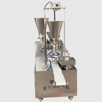 Commercial Fully Automatic Vegetable Steamed Stuffed Bun (Pau/Baozi) Making Machine