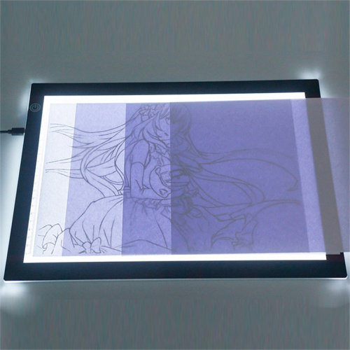 Almohadilla de luz de rastreo de caja de luz LED de Suron