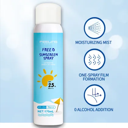 Wholesale Private Label Sunscreen Spray - OEM ODM Moisture Sunscreen Mist