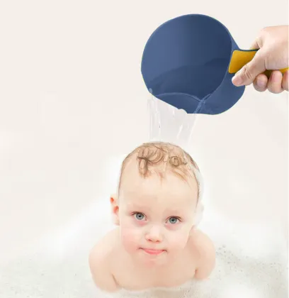 Shampoo Rinse Cup Head Washing Baby Bath Rinse