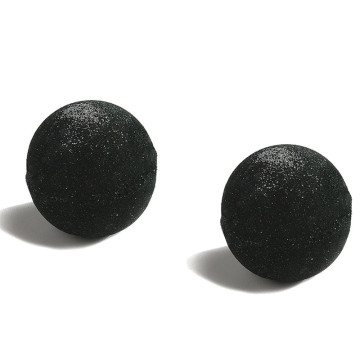 Private Label Activated Charcoal Bubble Black Bath Bomb