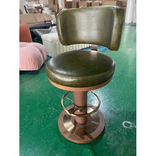 Wooden Counter Chairs Kitchen Bar Stool with Backs