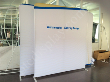Lightweight, Alum pipe, Tension fabric graphic display