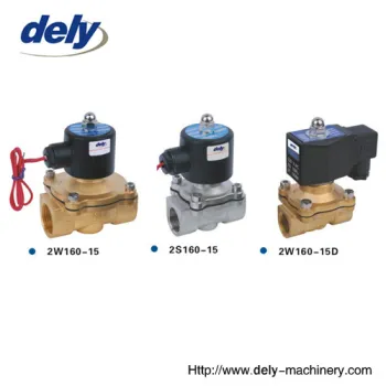 2w/2s (uw) 2 Way Brass (stainless Steel) Water Solenoid Valve (larger Aperture) 
