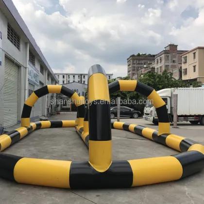 Inflatable Outdoor Adult Go Kart Track for Sports Games
