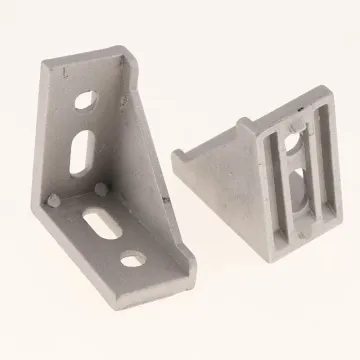 6000 Series Aluminium Partition Profile Corner Connector for T-Slot V