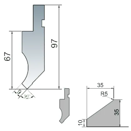 LVD WILLA Type Press Brake Tool