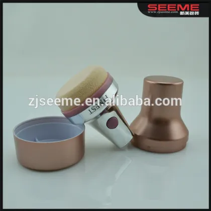 Empty powder puff container plastic beauty care powder puff electric eye shadow puff