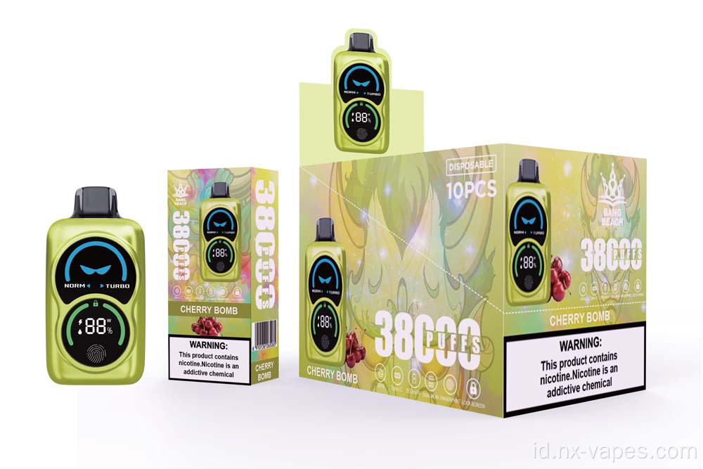 Bang Beach 38K Puffs Vape sekali pakai
