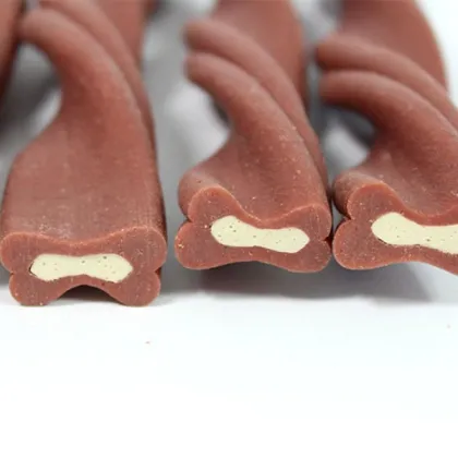 Stomach care Large size Milk Duck Filling dog snacks