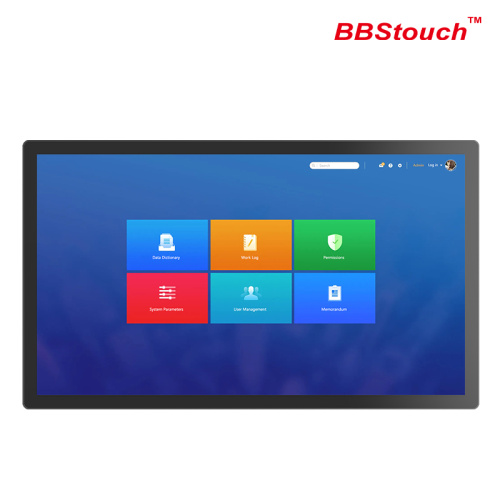 32" Large wall-mounted touch monitor
