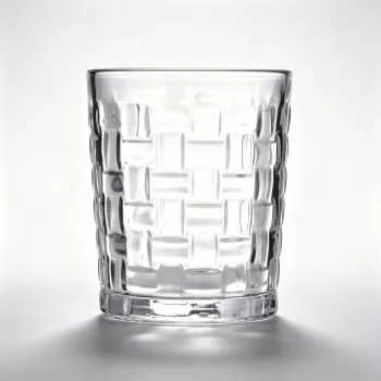 Decorative Relief Glass Cup