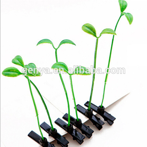 Fashion Artificial Plants antenna hairpins