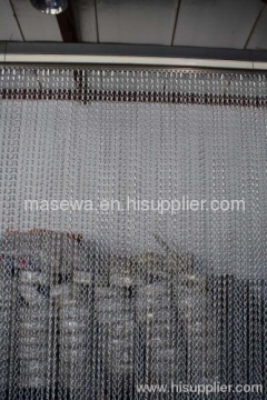 Ασημένιο αλουμινίου αλυσίδα σύνδεση κουρτίνας