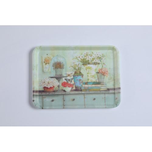 break resistant melamine serving tray