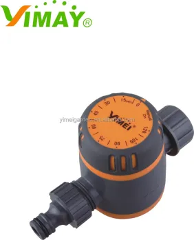 2-Hour Mechanical Water Timer Soft Coated for Home Garden