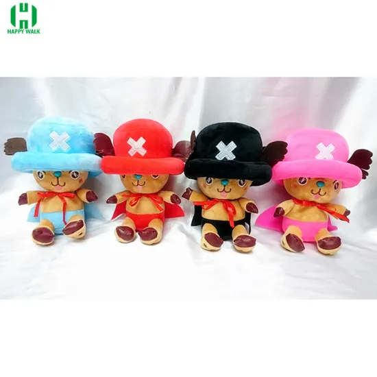 Hi chopper plush toys one piece cartoon figure plush toys
