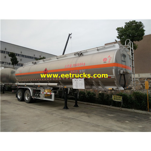 2 eixos 38000L Oil Tank Trailers