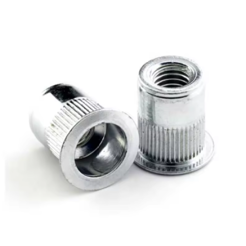 Porca de rebite escareada cega de cabeça chata