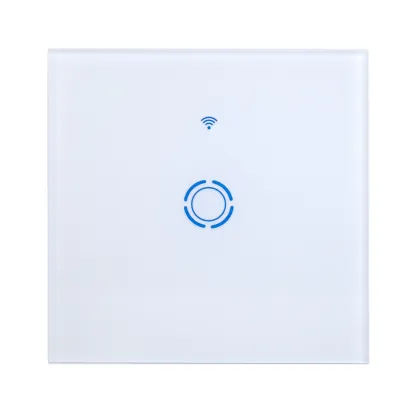Touch Screen Lighting Smart Home Light Switch Wireless Shutter Switch Wifi Smart Touch Panel Dimmer Light Switch